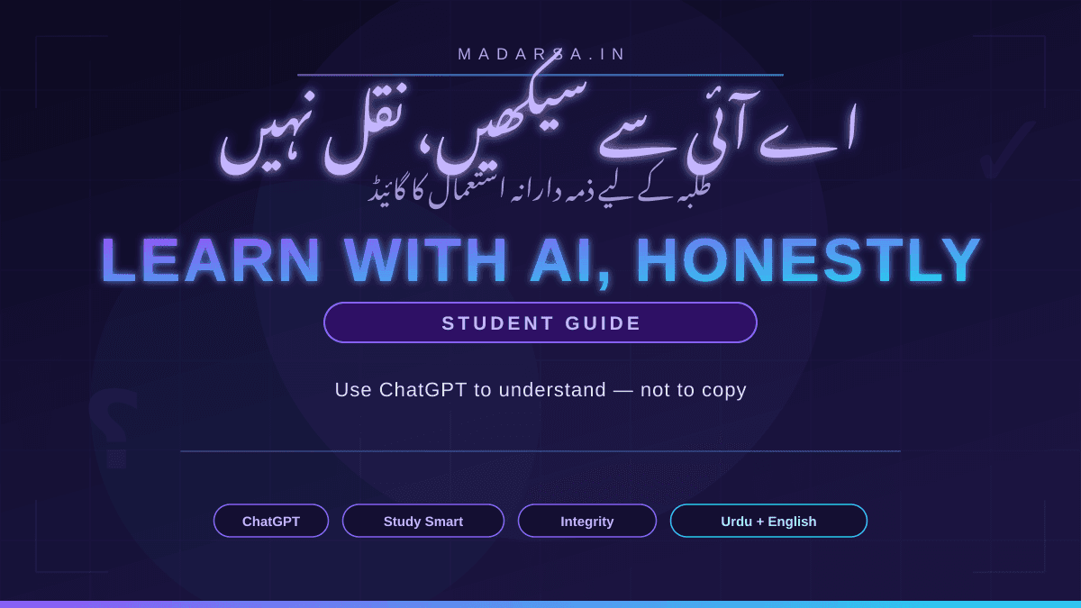 How to Use ChatGPT and AI Tools for Learning — Not Cheating